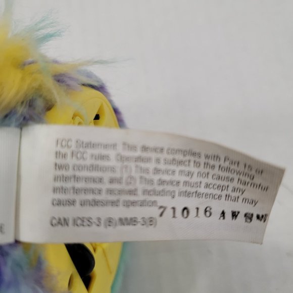 Hatchimals Spinmaster Blue Yellow Purple Bird Eye Light Up Interactive Sound - Picture 14 of 15